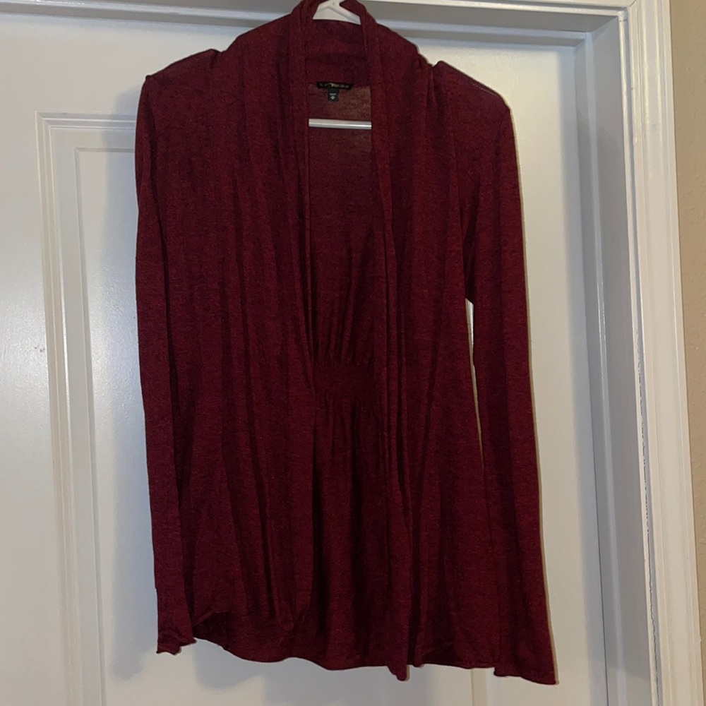 Express Red Cardigan